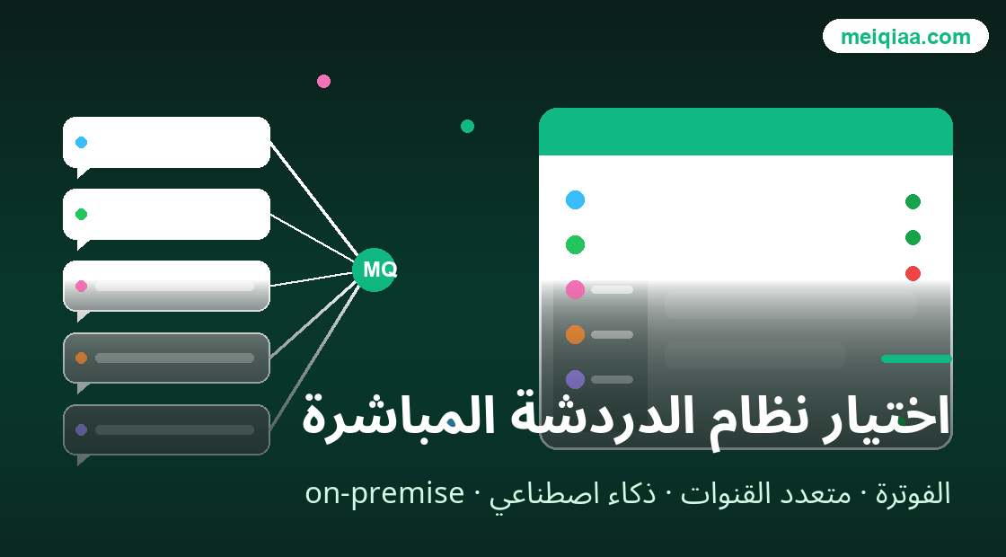 رسم توضيحي لأداة 美洽 الدردشة لا تظهر / إصلاح الأخطاء
