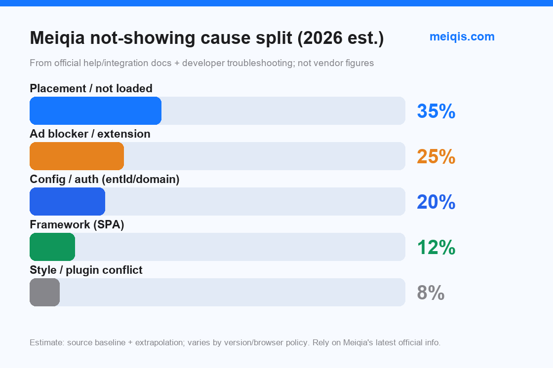 Fig 5: not-showing cause split (2026 est., not vendor figures)